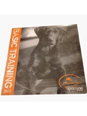 SportDog Brand Basic Dog Training DVD New Sealed